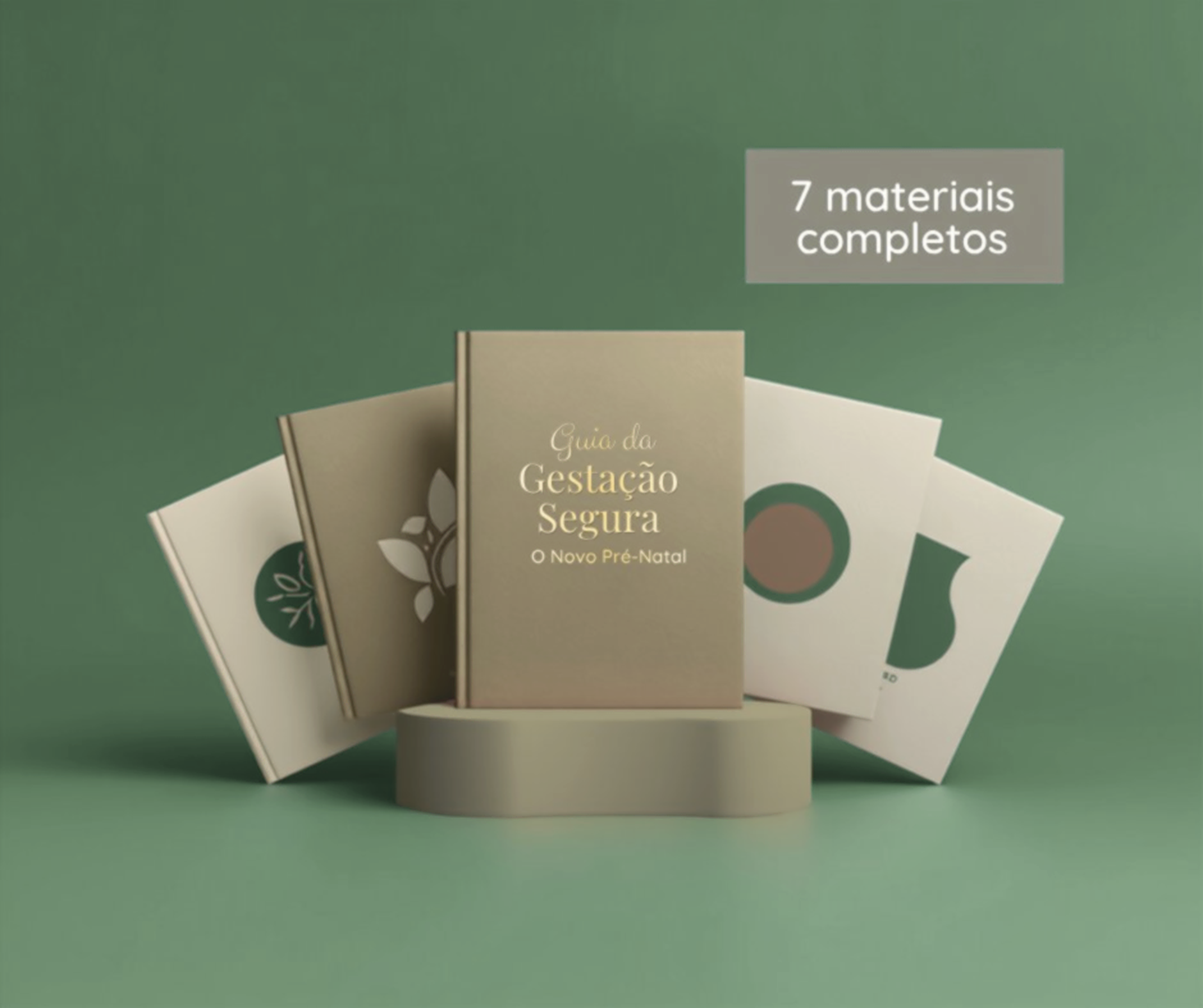 Kit completo: 7 materiais do Guia da Gestação Segura